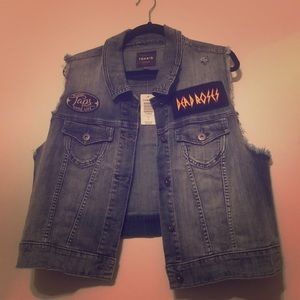 Denim vest